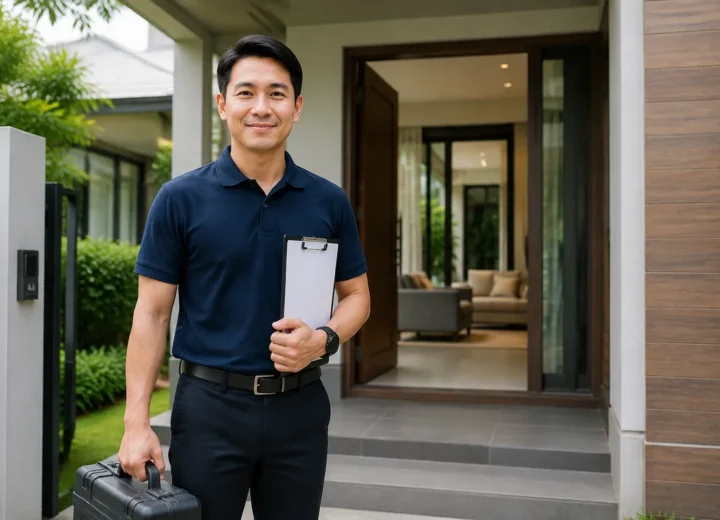 ตรวจรับบ้านนนทบุรี: นัดตรวจรอบสองอย่างไรเมื่อมีหลายทีมช่าง