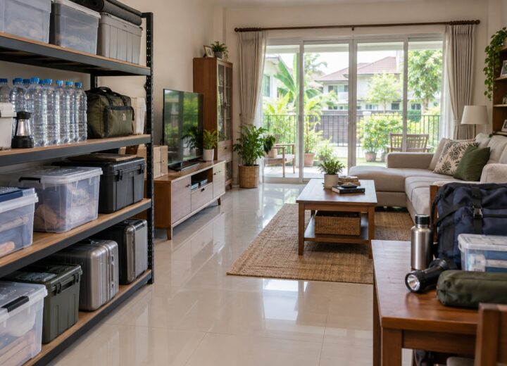 เตรียมบ้านเมื่อมีความเสี่ยงน้ำท่วม: วางแผนย้ายของและประสานระบบน้ำไฟล่วงหน้า
