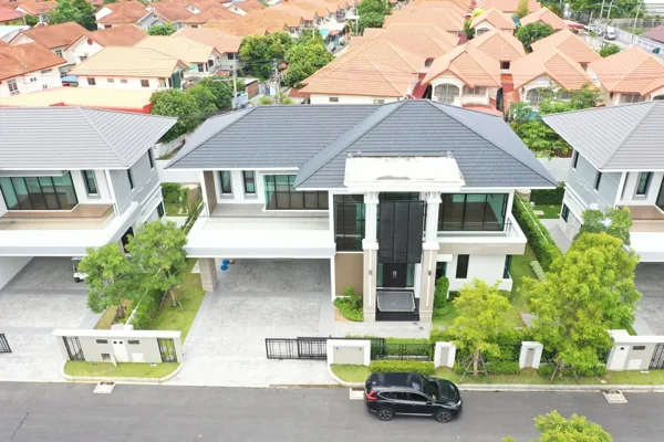 ภาพมุมสูงตัวอย่างบ้านที่เคยตรวจ 106