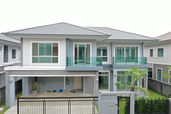 ภาพมุมสูงตัวอย่างบ้านที่เคยตรวจ 134