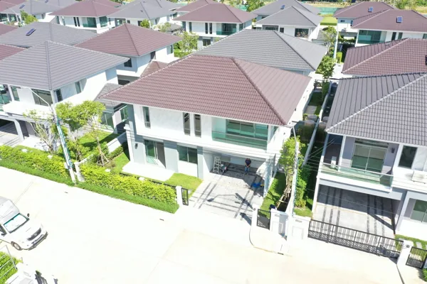 ภาพมุมสูงตัวอย่างบ้านที่เคยตรวจ 139