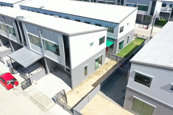 ภาพมุมสูงตัวอย่างบ้านที่เคยตรวจ 157
