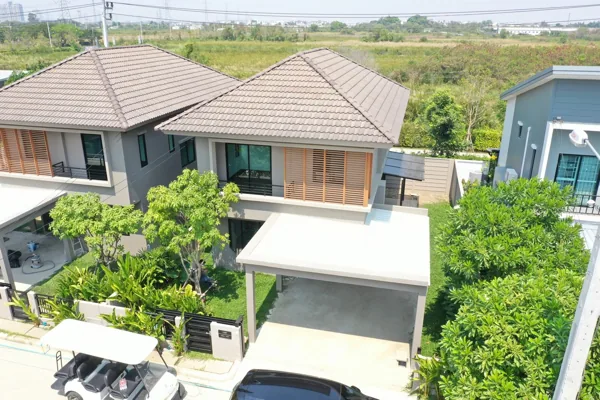 ภาพมุมสูงตัวอย่างบ้านที่เคยตรวจ 177