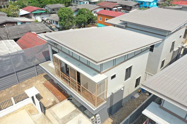 ภาพมุมสูงตัวอย่างบ้านที่เคยตรวจ 179