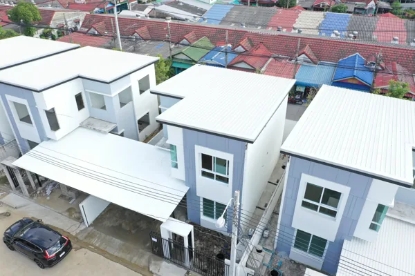 ภาพมุมสูงตัวอย่างบ้านที่เคยตรวจ 189