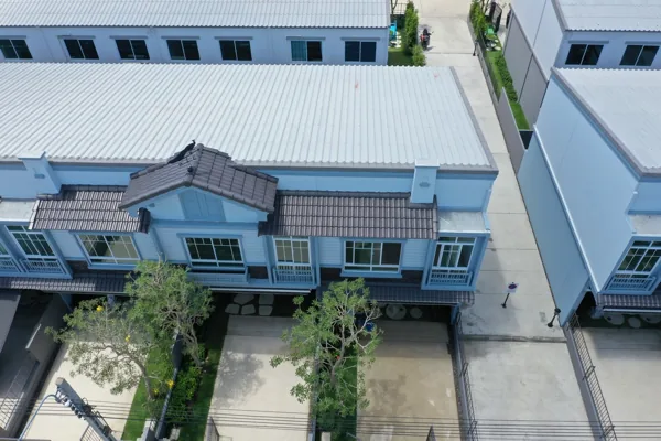 ภาพมุมสูงตัวอย่างบ้านที่เคยตรวจ 197