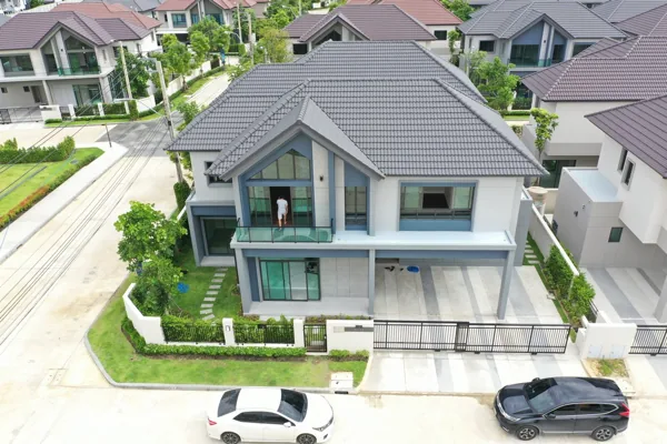 ภาพมุมสูงตัวอย่างบ้านที่เคยตรวจ 199