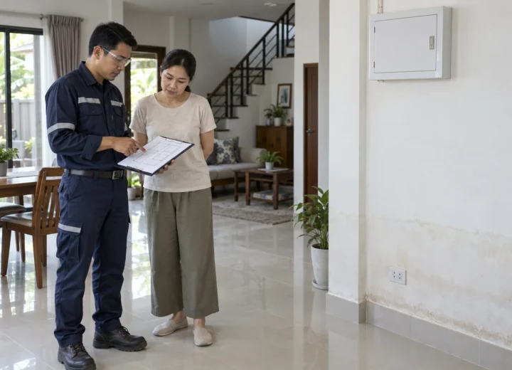 เครื่องทำน้ำอุ่นหลังน้ำท่วม: หยุดใช้และเตรียมการตรวจอย่างไร