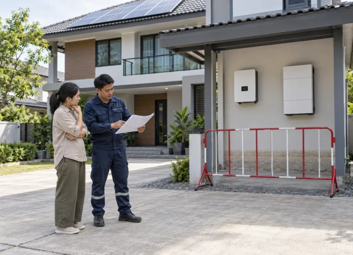 ระบบโซลาร์และแบตเตอรี่ในบ้านน้ำท่วม: ขอบเขตที่เจ้าของบ้านไม่ควรแตะ